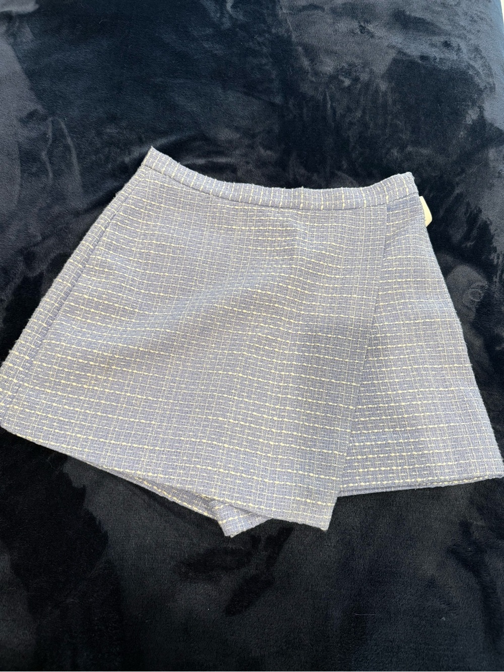 French Connection Bluebell Tweed Mini Skirt